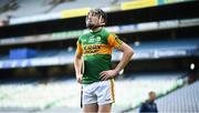 13 December 2020; Tommy Casey of Kerry warms up prior to the Joe McDonagh Cup Final match between Kerry and Antrim at Croke Park in Dublin. Photo by David Fitzgerald/Sportsfile