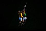 13 December 2020; Michael O'Leary of Kerry in action against Joe Maskey of Antrim during the Joe McDonagh Cup Final match between Kerry and Antrim at Croke Park in Dublin. Photo by Daire Brennan/Sportsfile