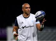 13 December 2020; Simon Zebo of Racing 92 prior to the Heineken Champions Cup Pool B Round 1 match between Racing 92 and Connacht at La Defense Arena in Paris, France. Photo by Harry Murphy/Sportsfile