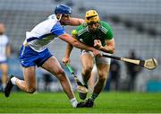 13 December 2020; Tom Morrissey of Limerick in action against Conor Prunty of Waterford during the GAA Hurling All-Ireland Senior Championship Final match between Limerick and Waterford at Croke Park in Dublin. Photo by Piaras Ó Mídheach/Sportsfile