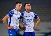 13 December 2020; Waterford players Austin Gleeson, left, and Jack Prendergast dejected after the GAA Hurling All-Ireland Senior Championship Final match between Limerick and Waterford at Croke Park in Dublin. Photo by Piaras Ó Mídheach/Sportsfile