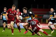 13 December 2020; Cadan Murley of Harlequins is tackled by JJ Hanrahan of Munster during the Heineken Champions Cup Pool B Round 1 match between Munster and Harlequins at Thomond Park in Limerick. Photo by Sam Barnes/Sportsfile