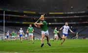 13 December 2020; Tom Morrissey of Limerick in action against Jamie Barron of Waterford during the GAA Hurling All-Ireland Senior Championship Final match between Limerick and Waterford at Croke Park in Dublin. Photo by Brendan Moran/Sportsfile