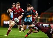 13 December 2020; Cadan Murley of Harlequins in action against Gavin Coombes, left, and JJ Hanrahan of Munster during the Heineken Champions Cup Pool B Round 1 match between Munster and Harlequins at Thomond Park in Limerick. Photo by Sam Barnes/Sportsfile