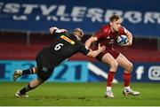 13 December 2020; Mike Haley of Munster in action against James Chisholm of Harlequins during the Heineken Champions Cup Pool B Round 1 match between Munster and Harlequins at Thomond Park in Limerick. Photo by Sam Barnes/Sportsfile