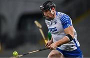 13 December 2020; Kevin Moran of Waterford solos the sliotar during the GAA Hurling All-Ireland Senior Championship Final match between Limerick and Waterford at Croke Park in Dublin. Photo by Brendan Moran/Sportsfile