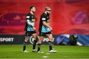 13 December 2020; Scott Baldwin, left, and Joe Marler of Harlequins leave the field after being substituted during the Heineken Champions Cup Pool B Round 1 match between Munster and Harlequins at Thomond Park in Limerick. Photo by Seb Daly/Sportsfile