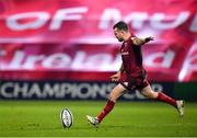 13 December 2020; JJ Hanrahan of Munster during the Heineken Champions Cup Pool B Round 1 match between Munster and Harlequins at Thomond Park in Limerick. Photo by Seb Daly/Sportsfile