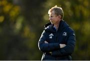 14 December 2020; Head coach Leo Cullen during Leinster Rugby squad training at UCD in Dublin. Photo by Ramsey Cardy/Sportsfile