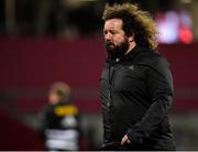 13 December 2020; Harlequins scrum coach Alan Jones during the Heineken Champions Cup Pool B Round 1 match between Munster and Harlequins at Thomond Park in Limerick. Photo by Seb Daly/Sportsfile