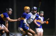 15 December 2020; Conor Ryan of Waterford in action against Kian O'Kelly and Andrew Ormand of Tipperary during the Bord Gáis Energy Munster GAA Hurling U20 Championship Semi-Final match between Waterford and Tipperary at Fraher Field in Dungarvan, Waterford. Photo by Matt Browne/Sportsfile