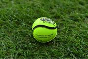 13 December 2020; A general view of a Star Champ sliotar prior to the GAA Hurling All-Ireland Senior Championship Final match between Limerick and Waterford at Croke Park in Dublin. Photo by Piaras Ó Mídheach/Sportsfile