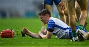13 December 2020; Tadhg De Búrca of Waterford reacts after picking up an injury in the first half during the GAA Hurling All-Ireland Senior Championship Final match between Limerick and Waterford at Croke Park in Dublin. Photo by Piaras Ó Mídheach/Sportsfile