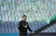 13 December 2020; Referee Fergal Horgan during the GAA Hurling All-Ireland Senior Championship Final match between Limerick and Waterford at Croke Park in Dublin. Photo by Ramsey Cardy/Sportsfile