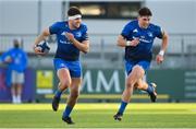 12 December 2020; Aaron O'Sullivan, left, and Dan Sheehan of Leinster A during the A Interprovincial Friendly match between Leinster A and Connacht Eagles at Energia Park in Dublin. Photo by Ramsey Cardy/Sportsfile