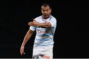 13 December 2020; Kurtley Beale of Racing 92 during the Heineken Champions Cup Pool B Round 1 match between Racing 92 and Connacht at La Defense Arena in Paris, France. Photo by Harry Murphy/Sportsfile