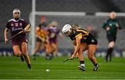 12 December 2020; Meighan Farrell of Kilkenny during the Liberty Insurance All-Ireland Senior Camogie Championship Final match between Galway and Kilkenny at Croke Park in Dublin. Photo by Piaras Ó Mídheach/Sportsfile