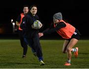 16 December 2020; Zoe O'Meara in action during a Railway Union RFC Girls 'Give it a Try' training session at Railway Union RFC in Park Avenue, Dublin. Photo by Matt Browne/Sportsfile