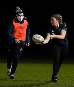 16 December 2020; Karen Moylan in action during a Railway Union RFC Girls 'Give it a Try' training session at Railway Union RFC in Park Avenue, Dublin. Photo by Matt Browne/Sportsfile