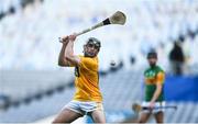 13 December 2020; Ciarán Clarke of Antrim during the Joe McDonagh Cup Final match between Kerry and Antrim at Croke Park in Dublin. Photo by David Fitzgerald/Sportsfile