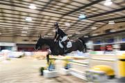 17 December 2020; Michael Pender competing on Casonova Van Overis Z in The Underwriting Exchange Speed Class event during day 1 of the Horse Sport Ireland Show Jumping Masters at Emerald International Equestrian Centre in Enfield, Kildare. Photo by Stephen McCarthy/Sportsfile
