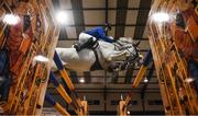 17 December 2020; Eoin Gallagher competing on Flugel M in The Underwriting Exchange Speed Class event during day 1 of the Horse Sport Ireland Show Jumping Masters at Emerald International Equestrian Centre in Enfield, Kildare. Photo by Stephen McCarthy/Sportsfile