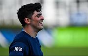 18 December 2020; Jimmy O'Brien during the Leinster Rugby Captains Run at the RDS Arena in Dublin. Photo by Ramsey Cardy/Sportsfile