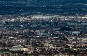 19 December 2020; An aerial view of Croke Park prior to the GAA Football All-Ireland Senior Championship Final match between Dublin and Mayo at Croke Park in Dublin. Photo by Piaras Ó Mídheach/Sportsfile