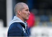 19 December 2020; Leinster senior coach Stuart Lancaster ahead of the Heineken Champions Cup Pool A Round 2 match between Leinster and Northampton Saints at the RDS Arena in Dublin. Photo by Ramsey Cardy/Sportsfile