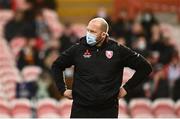 19 December 2020; Gloucester head coach George Skivington prior to the Heineken Champions Cup Pool B Round 2 match between Gloucester and Ulster at Kingsholm Stadium in Gloucester, England. Photo by Harry Murphy/Sportsfile