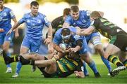 19 December 2020; Michael Bent of Leinster is tackled by Francois van Wyk of Northampton Saints during the Heineken Champions Cup Pool A Round 2 match between Leinster and Northampton Saints at the RDS Arena in Dublin. Photo by David Fitzgerald/Sportsfile