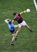 19 December 2020; Paul Kelly of Galway in action against Rory Dwyer of Dublin during the EirGrid GAA Football All-Ireland Under 20 Championship Final match between Dublin and Galway at Croke Park in Dublin. Photo by Daire Brennan/Sportsfile