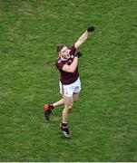 19 December 2020; Conor Raftery of Galway celebrates after the EirGrid GAA Football All-Ireland Under 20 Championship Final match between Dublin and Galway at Croke Park in Dublin. Photo by Daire Brennan/Sportsfile