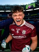 19 December 2020; Tony Gill of Galway following the EirGrid GAA Football All-Ireland Under 20 Championship Final match between Dublin and Galway at Croke Park in Dublin. Photo by Eóin Noonan/Sportsfile
