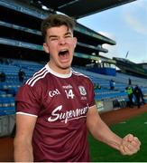 19 December 2020; Tomo Culhane of Galway following the EirGrid GAA Football All-Ireland Under 20 Championship Final match between Dublin and Galway at Croke Park in Dublin. Photo by Eóin Noonan/Sportsfile