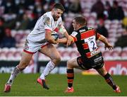 19 December 2020; Stuart McLoskey of Ulster is tackled by Jack Singleton of Gloucester during the Heineken Champions Cup Pool B Round 2 match between Gloucester and Ulster at Kingsholm Stadium in Gloucester, England. Photo by Harry Murphy/Sportsfile