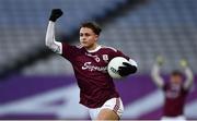 19 December 2020; Daniel Cox of Galway celebrates at the final whistle following the EirGrid GAA Football All-Ireland Under 20 Championship Final match between Dublin and Galway at Croke Park in Dublin. Photo by Sam Barnes/Sportsfile