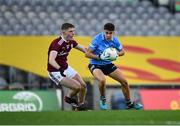 19 December 2020; Lorcan O'Dell of Dublin in action against Conor Raftery of Galway during the EirGrid GAA Football All-Ireland Under 20 Championship Final match between Dublin and Galway at Croke Park in Dublin. Photo by Sam Barnes/Sportsfile