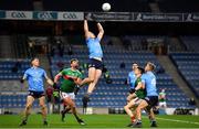 19 December 2020; Brian Fenton of Dublin catches a high ball during the GAA Football All-Ireland Senior Championship Final match between Dublin and Mayo at Croke Park in Dublin. Photo by Seb Daly/Sportsfile