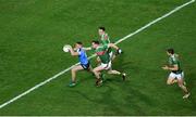 19 December 2020; Paddy Small of Dublin in action against Diarmuid O'Connor, left, and Matthew Ruane of Mayo during the GAA Football All-Ireland Senior Championship Final match between Dublin and Mayo at Croke Park in Dublin. Photo by Daire Brennan/Sportsfile