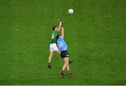 19 December 2020; Stephen Coen of Mayo in action against Seán Bugler of Dublin during the GAA Football All-Ireland Senior Championship Final match between Dublin and Mayo at Croke Park in Dublin. Photo by Daire Brennan/Sportsfile