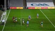 19 December 2020; Con O'Callaghan of Dublin scores his side's second goal during the GAA Football All-Ireland Senior Championship Final match between Dublin and Mayo at Croke Park in Dublin. Photo by Stephen McCarthy/Sportsfile