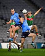 19 December 2020; Paul Mannion, left, and Con O'Callaghan of Dublin in action against Oisín Mullin of Mayo during the GAA Football All-Ireland Senior Championship Final match between Dublin and Mayo at Croke Park in Dublin. Photo by Seb Daly/Sportsfile