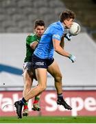 19 December 2020; Michael Fitzsimons of Dublin in action against Lee Keegan of Mayo during the GAA Football All-Ireland Senior Championship Final match between Dublin and Mayo at Croke Park in Dublin. Photo by Stephen McCarthy/Sportsfile