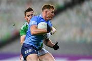 19 December 2020; Ciarán Kilkenny of Dublin in action against Stephen Coen of Mayo during the GAA Football All-Ireland Senior Championship Final match between Dublin and Mayo at Croke Park in Dublin. Photo by Eóin Noonan/Sportsfile