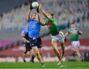 19 December 2020; Con O'Callaghan of Dublin in action against Oisín Mullin of Mayo during the GAA Football All-Ireland Senior Championship Final match between Dublin and Mayo at Croke Park in Dublin. Photo by Eóin Noonan/Sportsfile