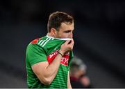19 December 2020; Darren Coen of Mayo following his side's defeat during the GAA Football All-Ireland Senior Championship Final match between Dublin and Mayo at Croke Park in Dublin. Photo by Seb Daly/Sportsfile