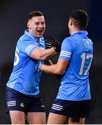19 December 2020; Philip McMahon, left, and Colm Basquel of Dublin celebrate following the GAA Football All-Ireland Senior Championship Final match between Dublin and Mayo at Croke Park in Dublin. Photo by Sam Barnes/Sportsfile