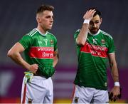 19 December 2020; Eoghan McLaughlin, left, and Kevin McLoughlin of Mayo look on following the GAA Football All-Ireland Senior Championship Final match between Dublin and Mayo at Croke Park in Dublin. Photo by Sam Barnes/Sportsfile