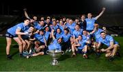 19 December 2020; The Dublin players celebrate with the Sam Maguire Cup following the GAA Football All-Ireland Senior Championship Final match between Dublin and Mayo at Croke Park in Dublin. Photo by Stephen McCarthy/Sportsfile